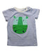 A Blue Short Sleeve T Shirts from Seed in size 0-3M for boy. (Front View)