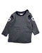 A Black Long Sleeve Tops from Seed in size 3-6M for neutral. (Front View)