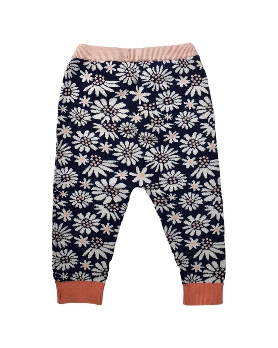 A Navy Sweatpants from Seed in size 18-24M for girl. (Back View)