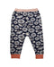 A Navy Sweatpants from Seed in size 18-24M for girl. (Back View)