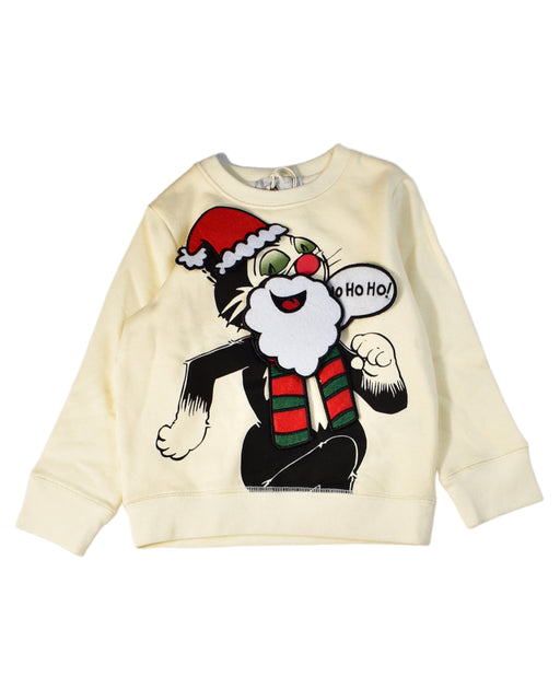 A Beige Long Sleeve Tops from Stella McCartney in size 3T for neutral. (Front View)