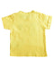 A Yellow Short Sleeve T Shirts from Chicco in size 6-12M for neutral. (Back View)
