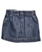 A Navy Short Skirts from Petit Bateau in size 4T for girl. (Back View)