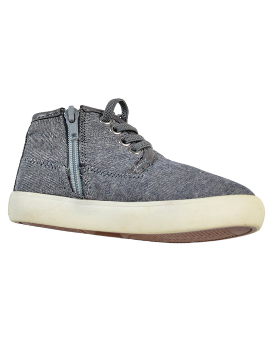 A Grey Sneakers from Seed in size 3T for neutral. (Front View)
