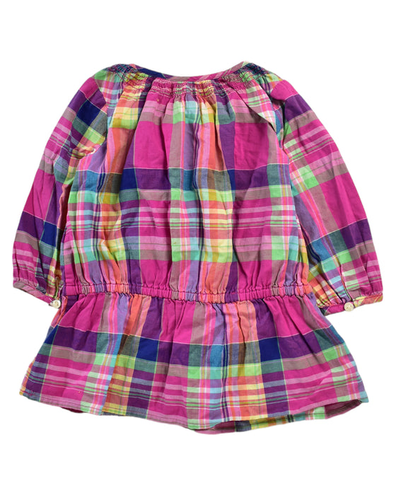 A Multicolour Long Sleeve Dresses from Ralph Lauren in size 3-6M for girl. (Back View)