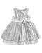 A Grey Sleeveless Dresses from Grain de Blé in size 12-18M for girl. (Front View)