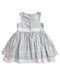 A Grey Sleeveless Dresses from Grain de Blé in size 12-18M for girl. (Back View)