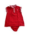 A Red Dress Sets from Ferrari in size 12-18M for girl. (Front View)
