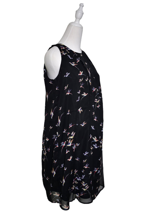 A Black Sleeveless Dresses from Spring in size M for maternity. (Front View)