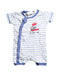 A Blue Bodysuits from Bébé by Minihaha in size 3-6M for neutral. (Front View)