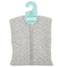 A Grey Sleepsacs from Aden & Anais in size 0-3M for neutral. (Back View)
