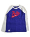 A Blue Long Sleeve Tops from Polo Ralph Lauren in size 7Y for boy. (Front View)