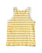 A White Sleeveless T Shirts from Petit Bateau in size 6T for neutral. (Back View)