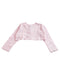 A Pink Cardigans from Fun & Fun in size 3-6M for girl. (Back View)
