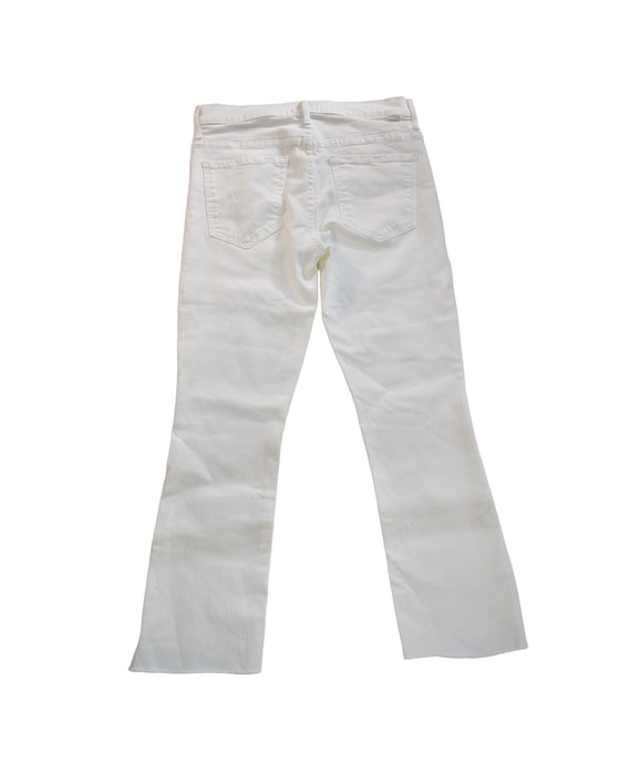 A White Jeans from Mother in size M for maternity. (Back View)