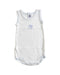 A White Long Sleeve Bodysuits from Petit Bateau in size 0-3M for boy. (Front View)