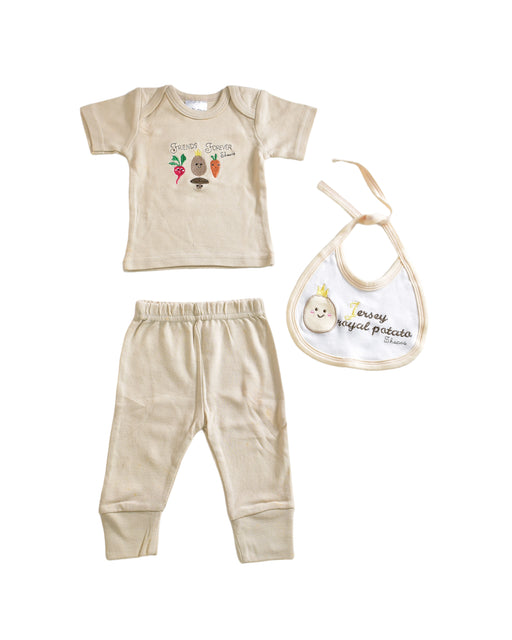 A Brown Leggings Sets from Shears in size 0-3M for neutral. (Front View)