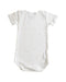 A White Short Sleeve Bodysuits from Petit Bateau in size 0-3M for neutral. (Back View)