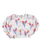 A White Short Sleeve Tops from Gingersnaps in size 3-6M for girl. (Front View)