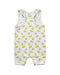 A White Rompers from Monica + Andy in size 3-6M for neutral. (Back View)