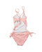 A White Swimsuits from Splendid in size 10Y for girl. (Back View)