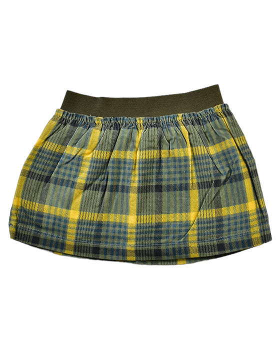 A Green Short Skirts from Imoga in size 2T for girl. (Back View)
