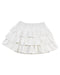 A White Short Skirts from Monoprix in size 8Y for girl. (Back View)