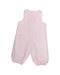 A Pink Jumpsuits from Jacadi in size 0-3M for girl. (Back View)