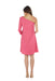 A Pink Sleeveless Dresses from Bohn Fabulous in size M for maternity. (Back View)