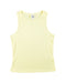 A Yellow Sleeveless Tops from Seed in size 10Y for girl. (Front View)