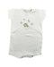 A White Bodysuits from Jacadi in size 3-6M for girl. (Front View)