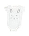 A White Bodysuits from Seed in size 6-12M for girl. (Front View)