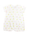 A Ivory Rompers from Petit Bateau in size 6-12M for girl. (Back View)