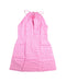 A Pink Sleeveless Dresses from Chateau de Sable in size 12Y for girl. (Back View)