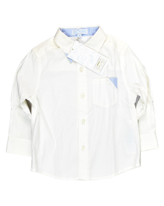 A White Shirts from Nicholas & Bears in size 2T for boy. (Front View)