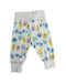 A Grey Leggings from Polarn O. Pyret in size 3-6M for girl. (Back View)