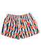 A Blue Swim Shorts from MC2 Saint Barth in size 6T for girl. (Front View)