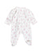 A White Onesies from Kissy Kissy in size Newborn for girl. (Back View)