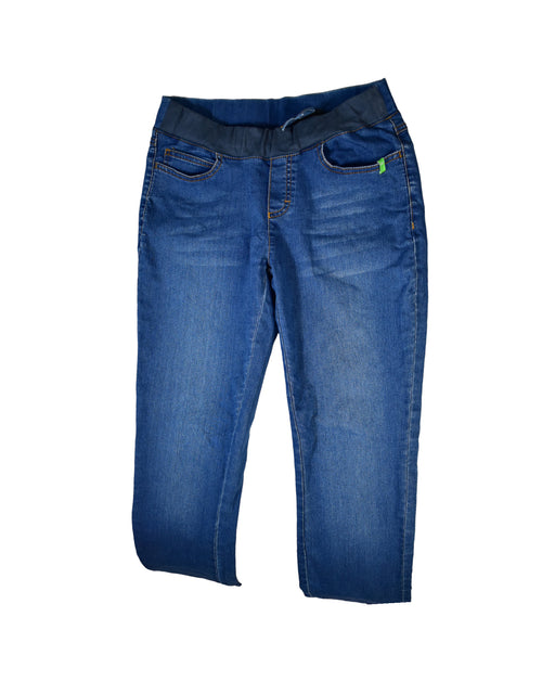 A Blue Jeans from Spring in size M for maternity. (Front View)