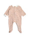 A White Jumpsuits from Seed in size 3-6M for boy. (Front View)