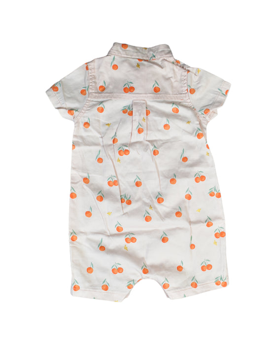 A Multicolour Rompers from Le Petit Society in size 3-6M for boy. (Back View)