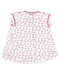 A White Sleeveless Dresses from Petit Bateau in size 0-3M for girl. (Back View)