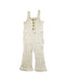 A White Jumpsuits from Seed in size 4T for girl. (Front View)