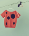 A Orange Short Sleeve Tops from BaeBeeBoo in size 2T for girl. (Front View)