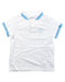 A White Short Sleeve Polos from Jacadi in size 4T for boy. (Front View)