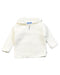 A White Pants Sets from Jacadi in size 0-3M for girl. (Front View)