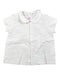 A White Short Sleeve Tops from Amaia in size 6-12M for girl. (Front View)