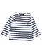 A White Long Sleeve Tops from Saint James in size 6-12M for boy. (Front View)