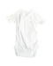 A White Bodysuits from Petit Bateau in size 3-6M for boy. (Back View)