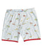 A White Shorts Sets from Bella Bliss in size 7Y for boy. (Back View)